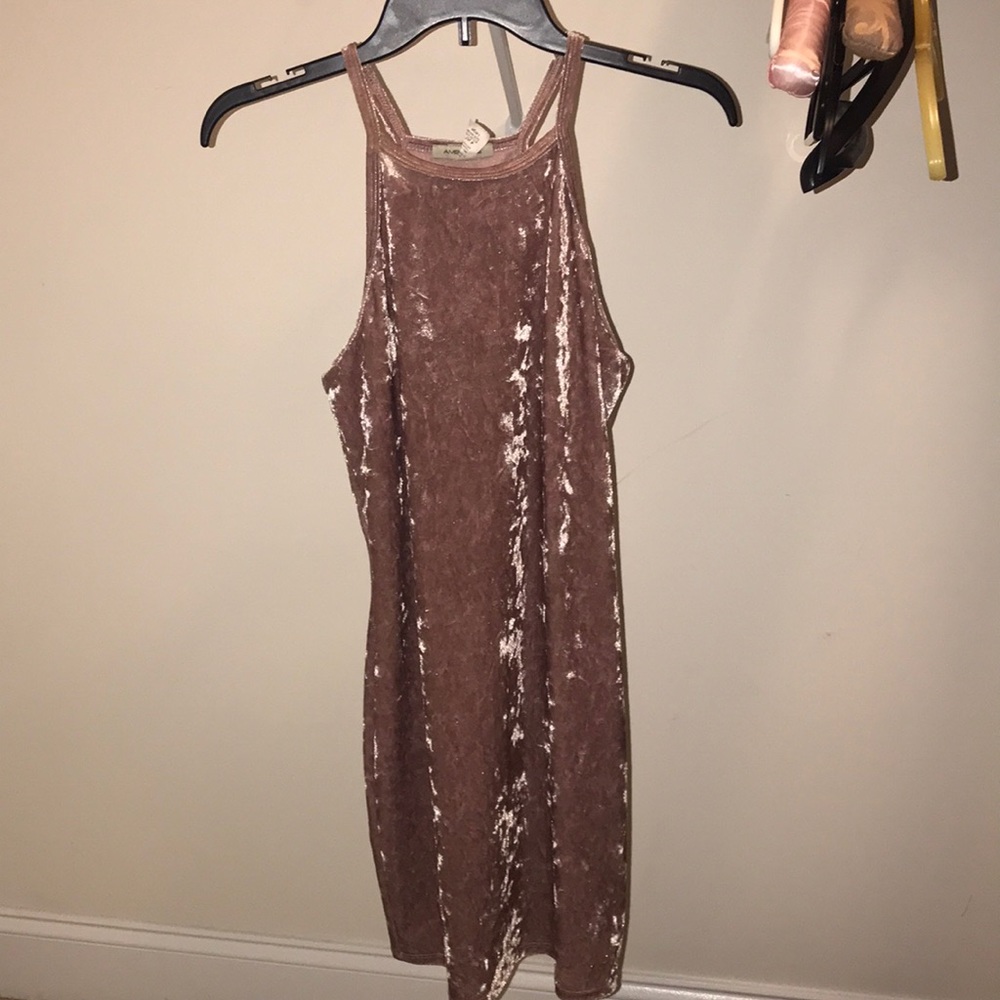 Pink Velvet dress